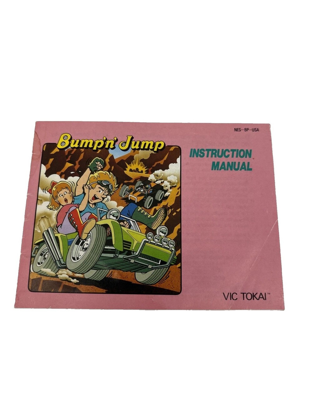 Bump 'n' Jump NES Nintendo Entertainment System NES 1988 Manual Only